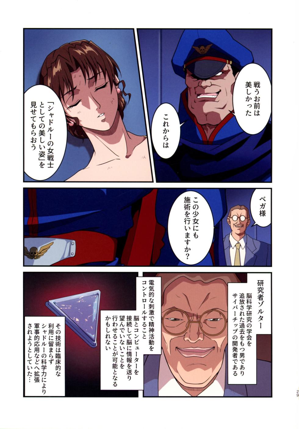 (C105 [penpen koubou (92penpen)] Street Fighter Ⅱ V Haruurara ga Tadoru Korekara no Monogatari (Street Fighter Ⅱ) - Page 29
