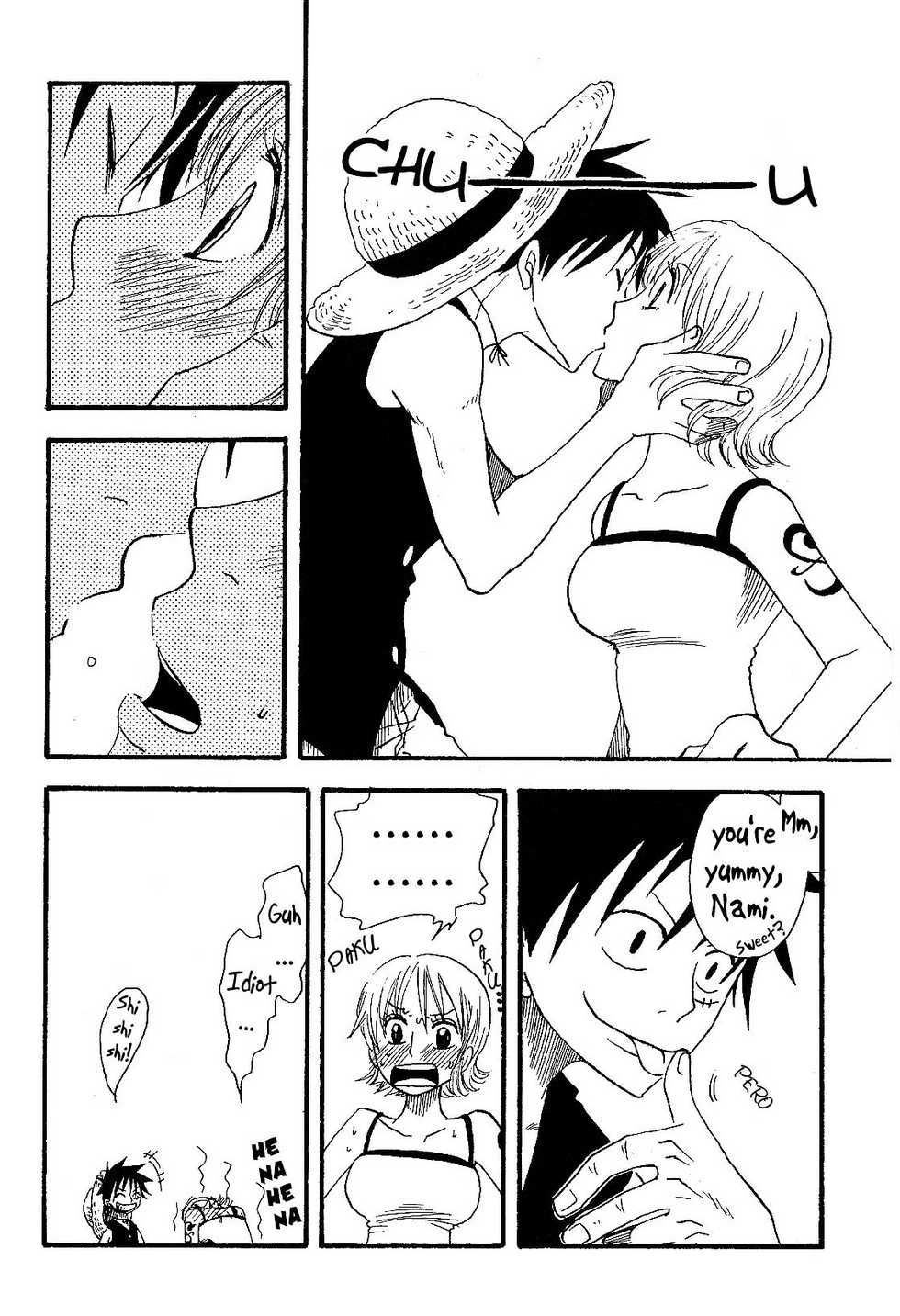 [CHANNEL KING (Fujisaki Kazuko)] Dakishimetara Kiss o Shiyou. (One Piece) [English] [Alastair] - Page 5