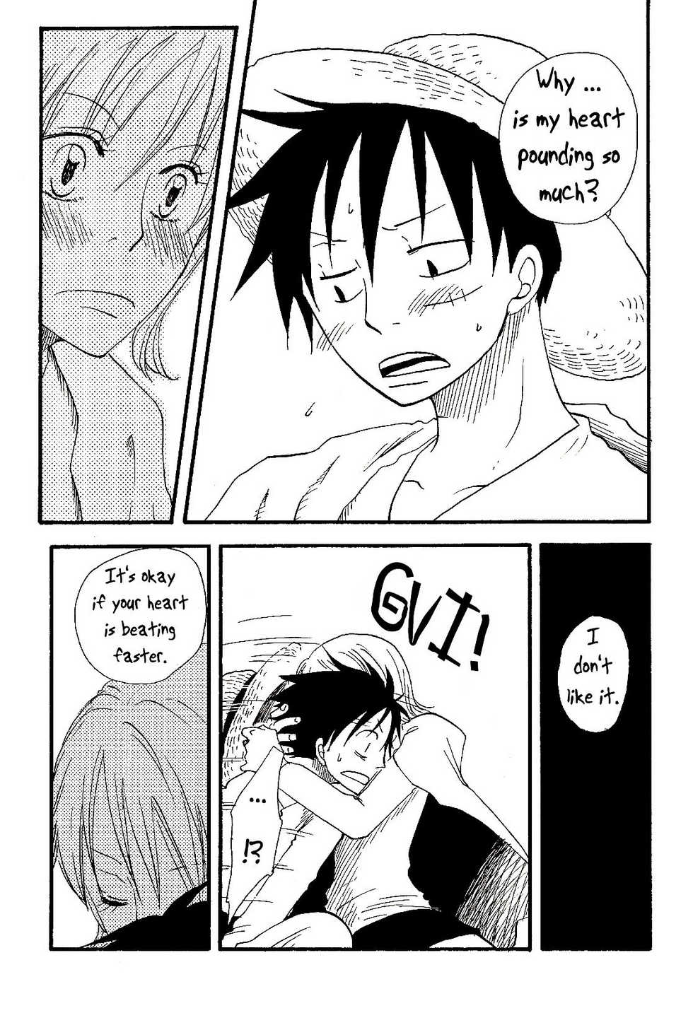 [CHANNEL KING (Fujisaki Kazuko)] Dakishimetara Kiss o Shiyou. (One Piece) [English] [Alastair] - Page 39