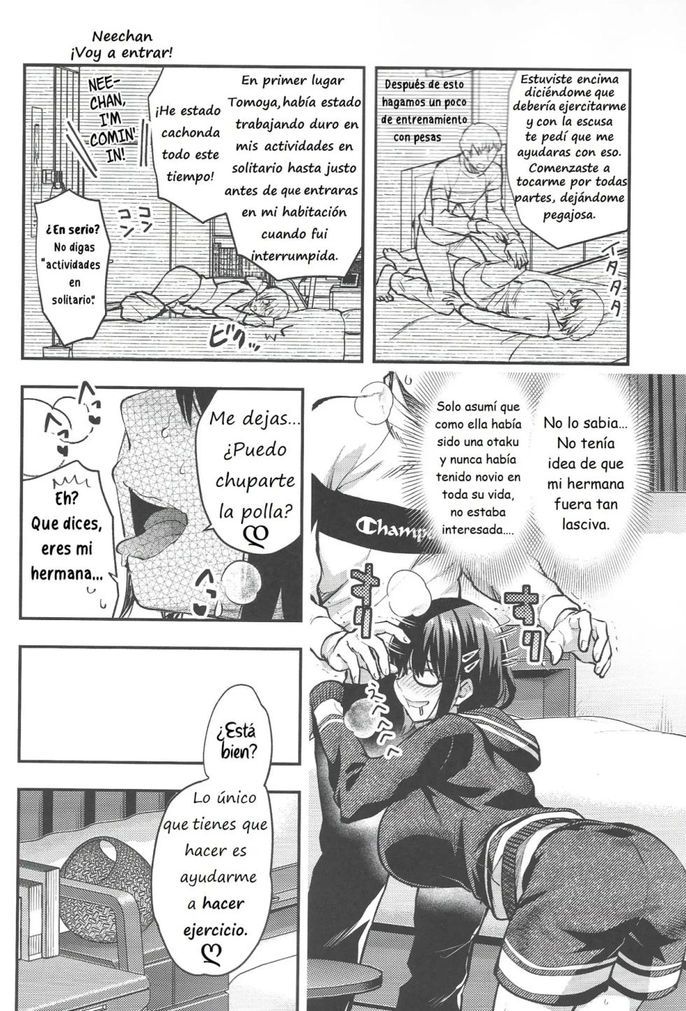 (C101) [Lv.X+ (Yuzuki N Dash)] Mojo Ane | Mi Hermana NEET [Spanish] [Earl Hickey0] - Page 11