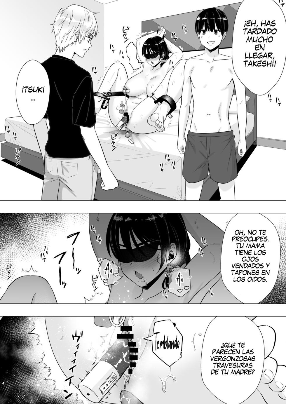 [Tarobaumu] Kimottama Kaa-chan 3 ~Daisuki na Hahaoya to Dosukebe Tanetsuke Seikatsu~ | Una Vigorosa Madre 3 ~Una Vida de Inseminacion con mi Amada Madre~ [Spanish] [K-le Traducciones] - Page 18