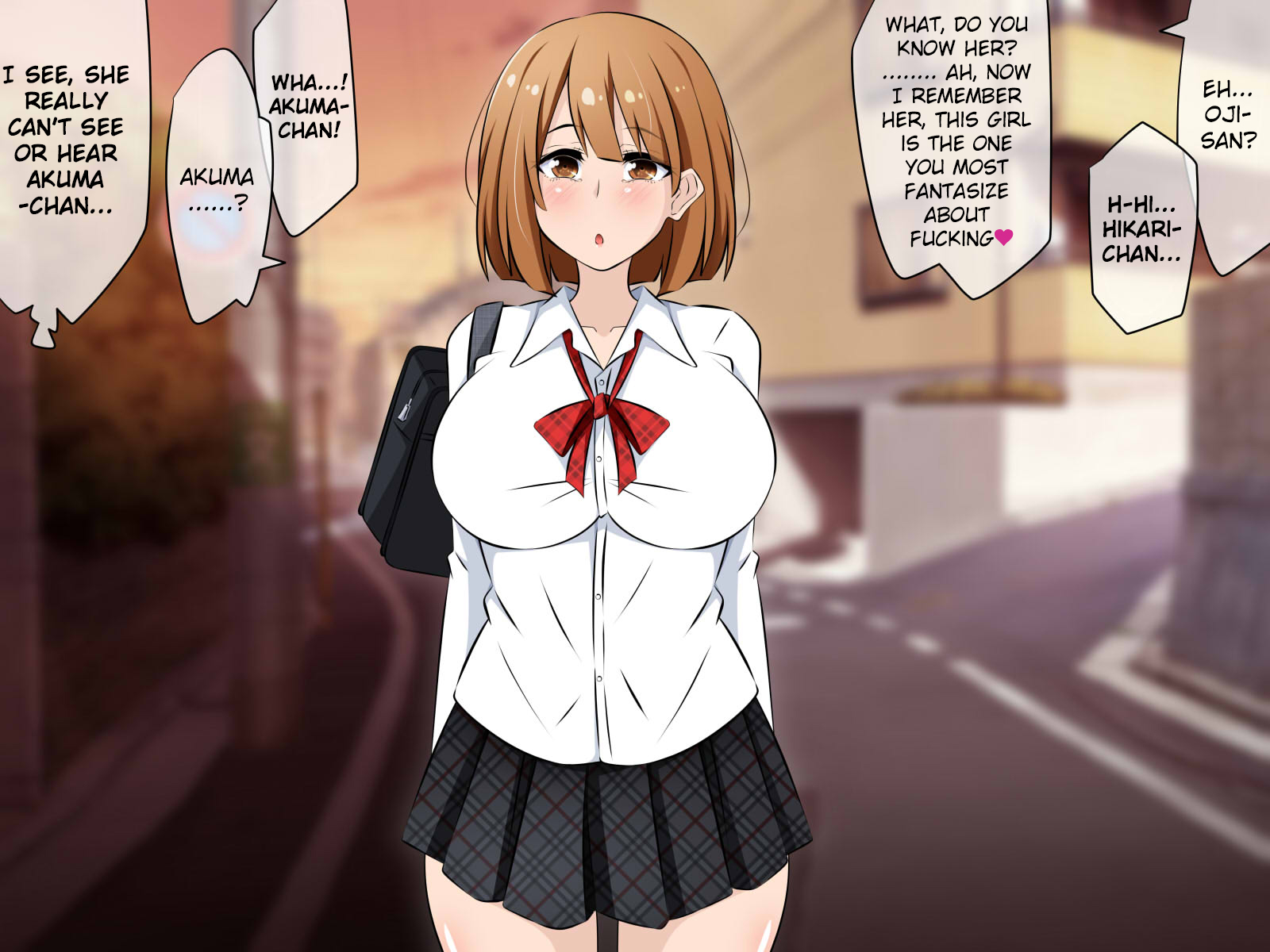 [530 (Mk-Co)] Akuma-chan Power de Yari Houdai! Zenpen Akuma kara Saimin Power o Sazukatta Oji-san ga Kinjo no Onnanoko-tachi o Netori Makuru Ohanashi.~ [SFX Translation] [English] [Raknnkarscans] - Page 38