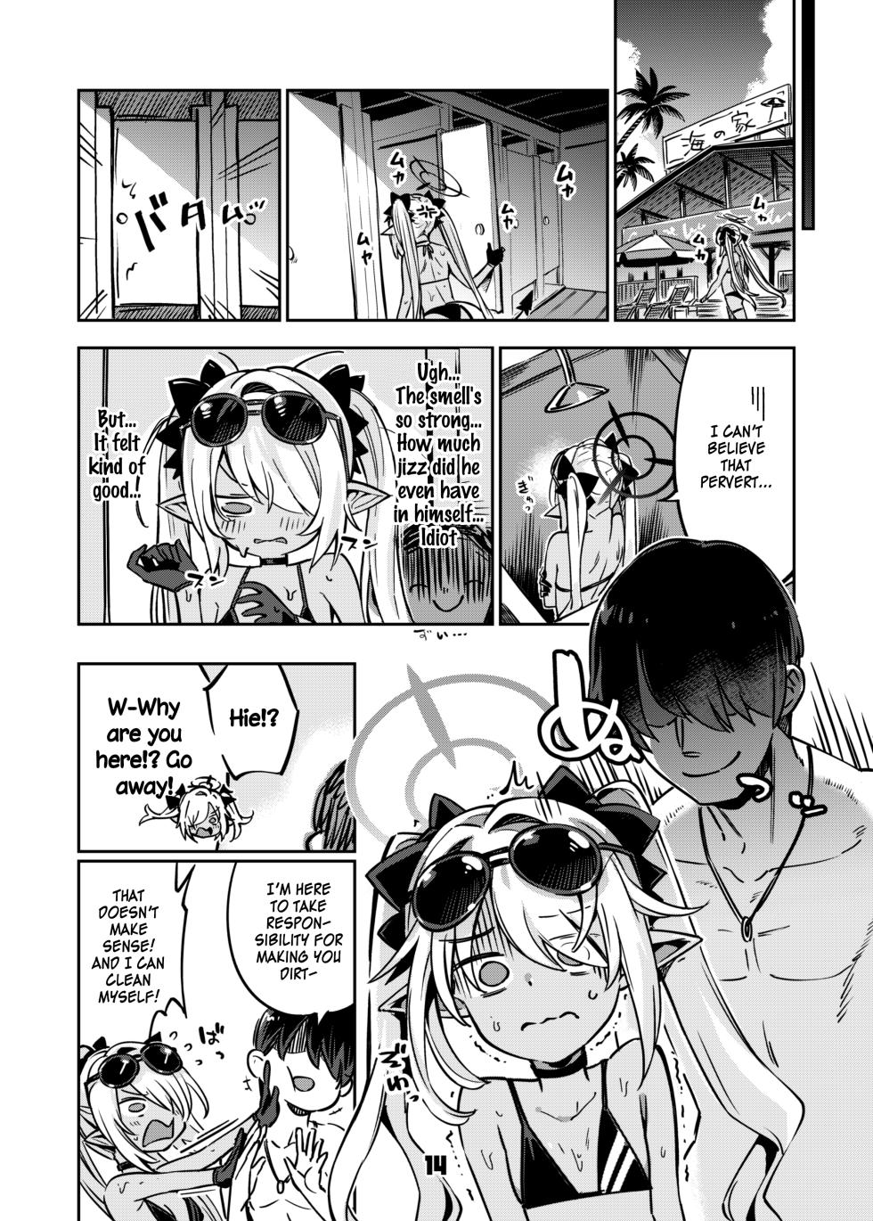 [Zombie to Yukaina Nakamatachi (Super Zombie)] Sensei no Baka! Hentai! Mou Shiranai!! | Idiot! Pervert! Leave me alone!! (Blue Archive) [English] [SDF] [Digital] - Page 13