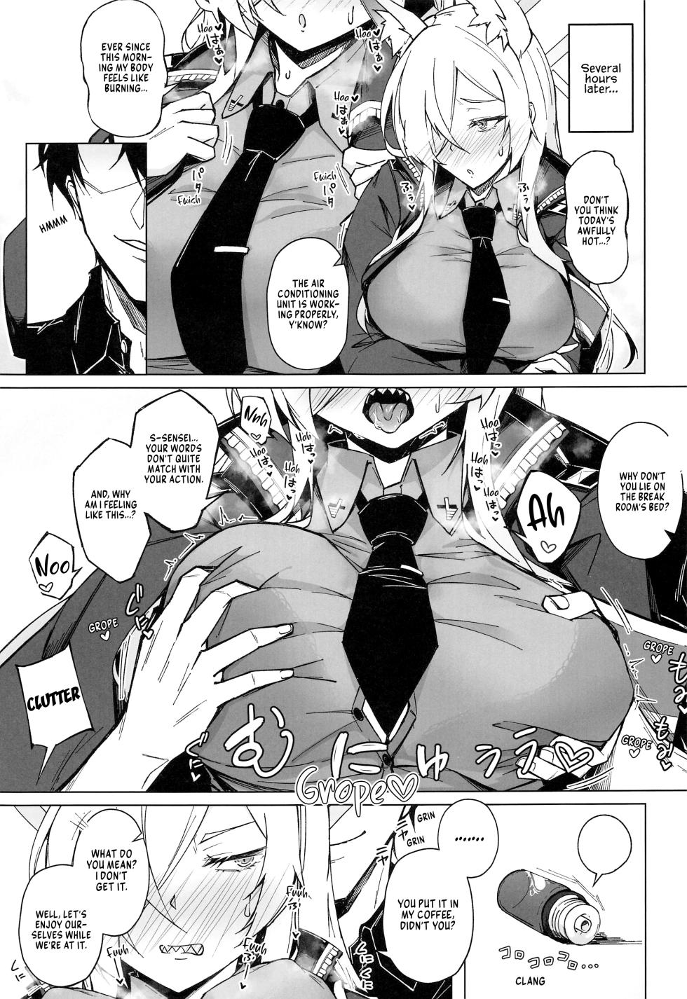 (C103) [eK-SHOP (Tsuizi)] Obedience Aphrodisiac (Blue Archive) [English] [Vivid Rabbit] - Page 4
