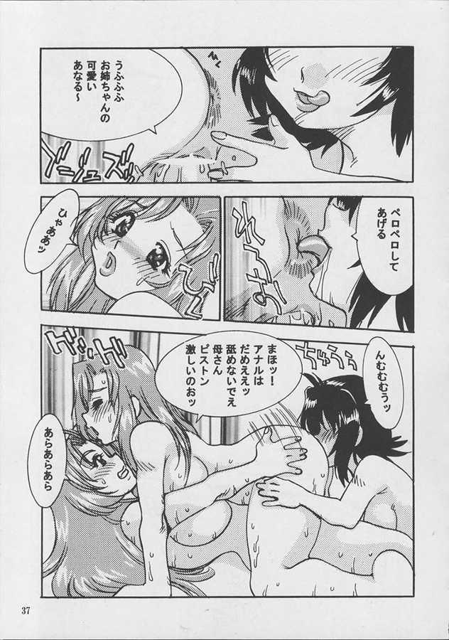 [KEBERO Corporation (Funato Hitoshi, HOT, Shimokata Kouzou)] Hanjuuryoku 5 (Various) - Page 36