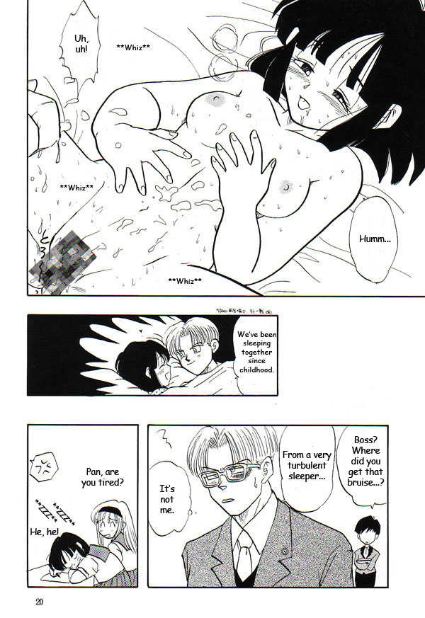 (C53) [Chirigami Goya, Fusuma Goten (Shouji Hariko)] HoHeTo (Dragon Ball GT) [English] - Page 19
