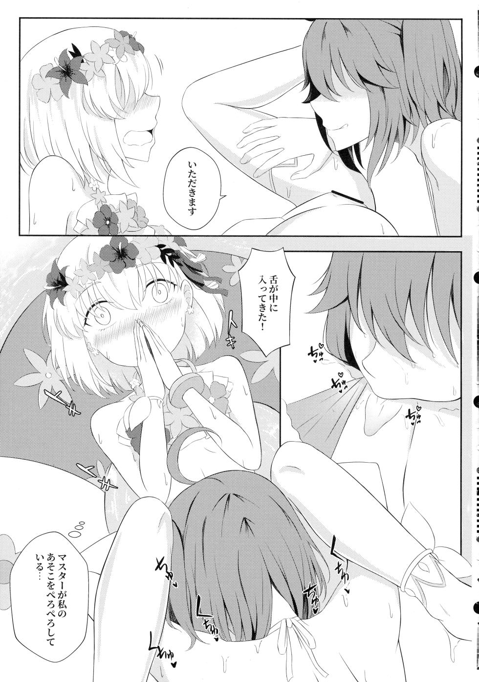 (C105) [Yashoku Jinshin (Rinkopoi)] Kama to Honeymoon 0.5 (Fate/Grand Order) - Page 19