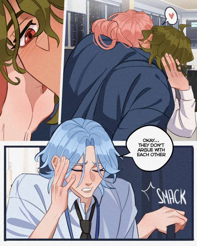 [Miloras] Office au Matchablossom comic - Page 6