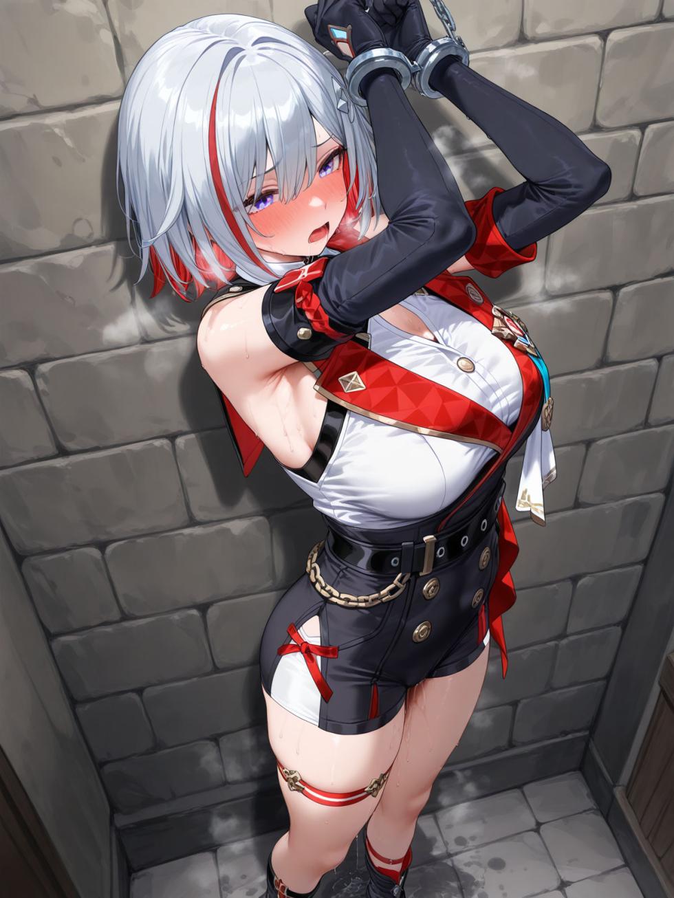 (らくだだん@Booth) Topaz Aphrodisiac electric sex [AI Generated] - Page 23