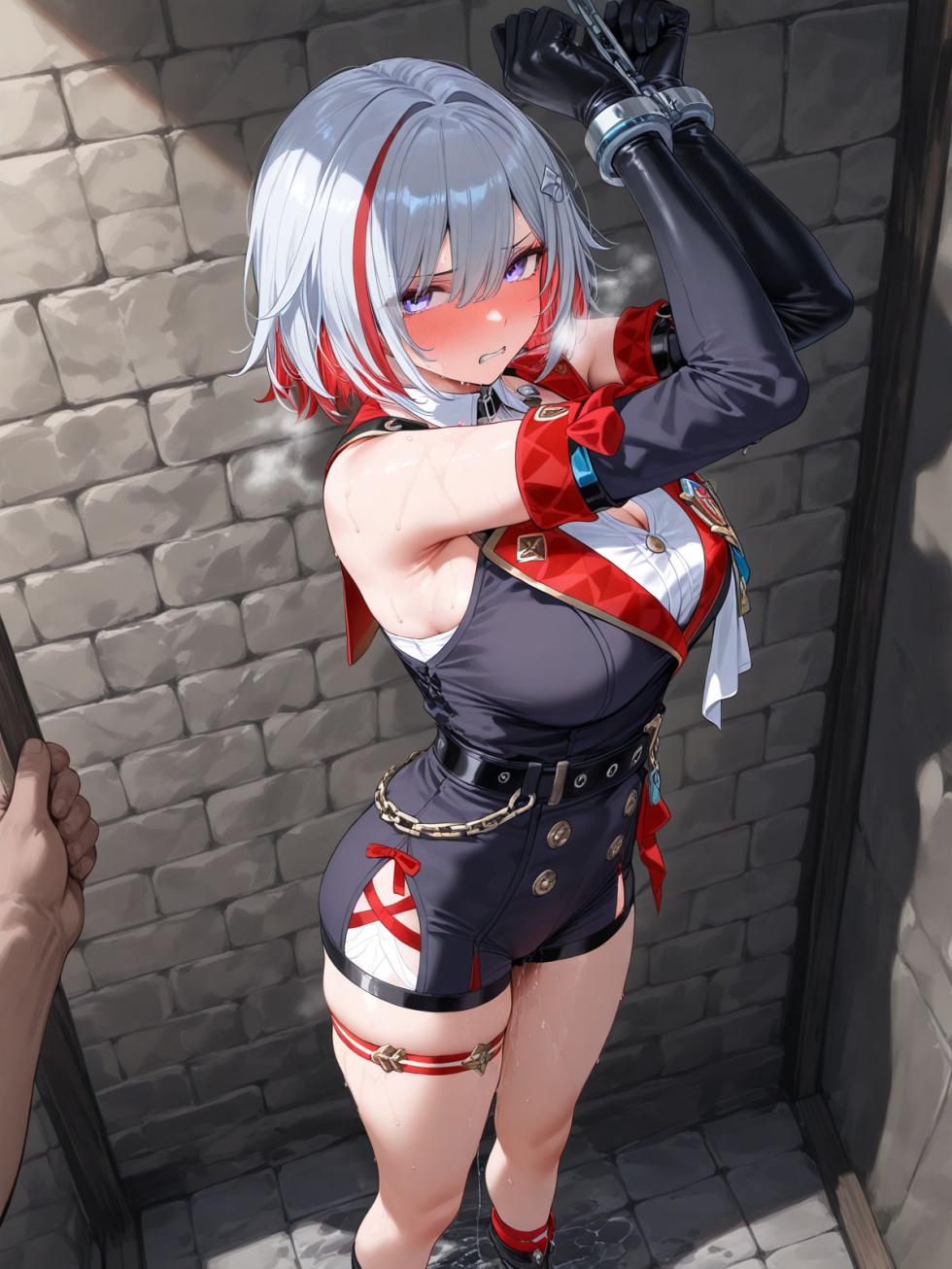(らくだだん@Booth) Topaz Aphrodisiac electric sex [AI Generated] - Page 34