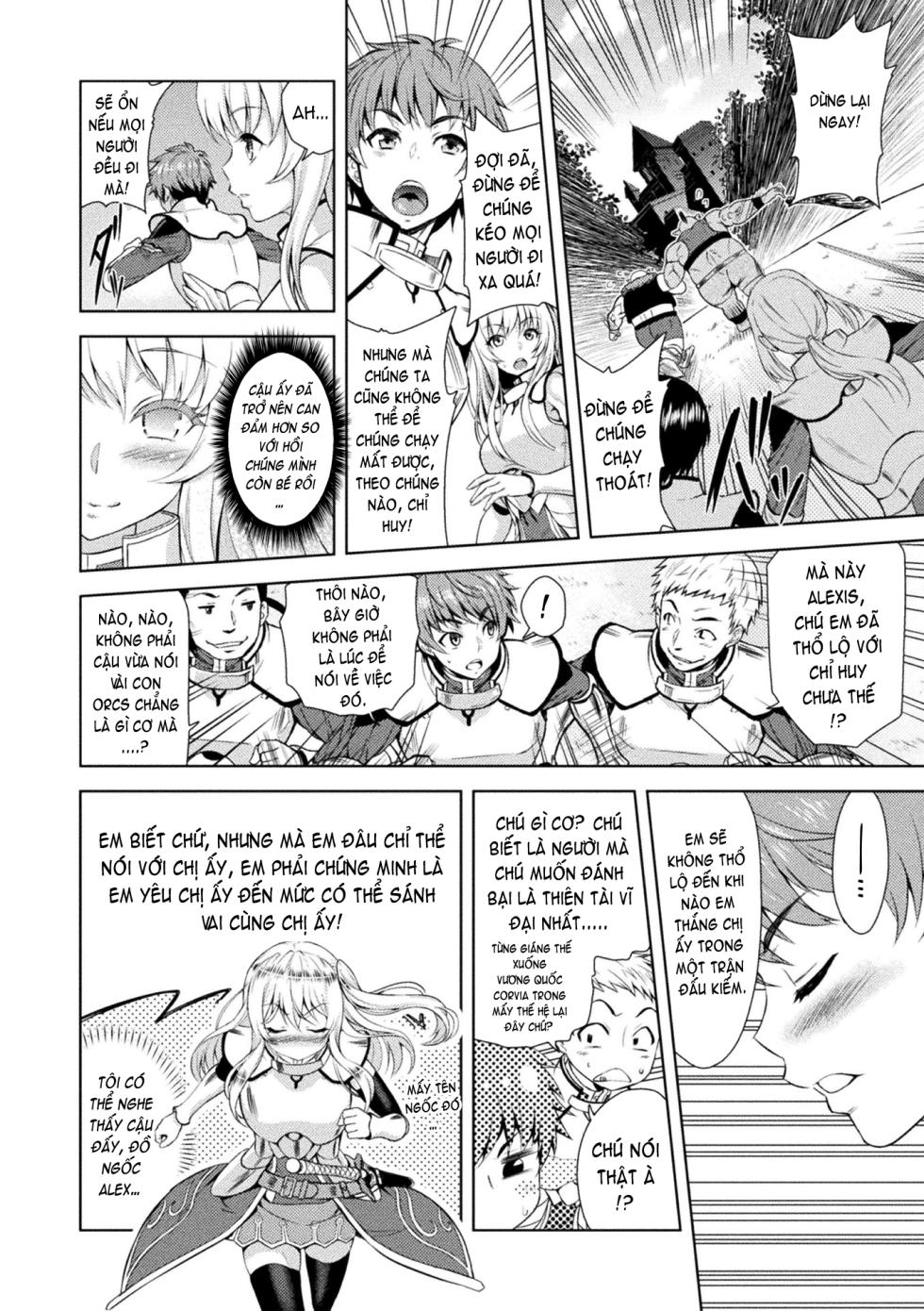 [Yamada Gogogo] ERONA Orc no Inmon ni Okasareta Onna Kishi no Matsuro [Vietnamese Tiếng Việt] - Page 12
