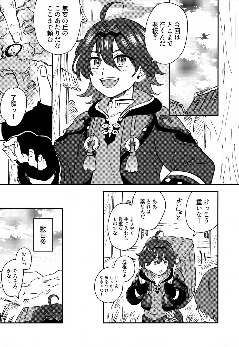 (Kami no Eichi 21) [Ma. (Sacchii)] Ore ga!! (Genshin Impact) - Page 5