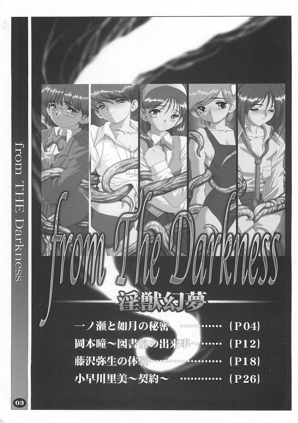 [HQ's (RINGER BELL & Kajiyama Hiroshi)] RB Works 4 - From THE Darkness & Darkness Again - Page 2