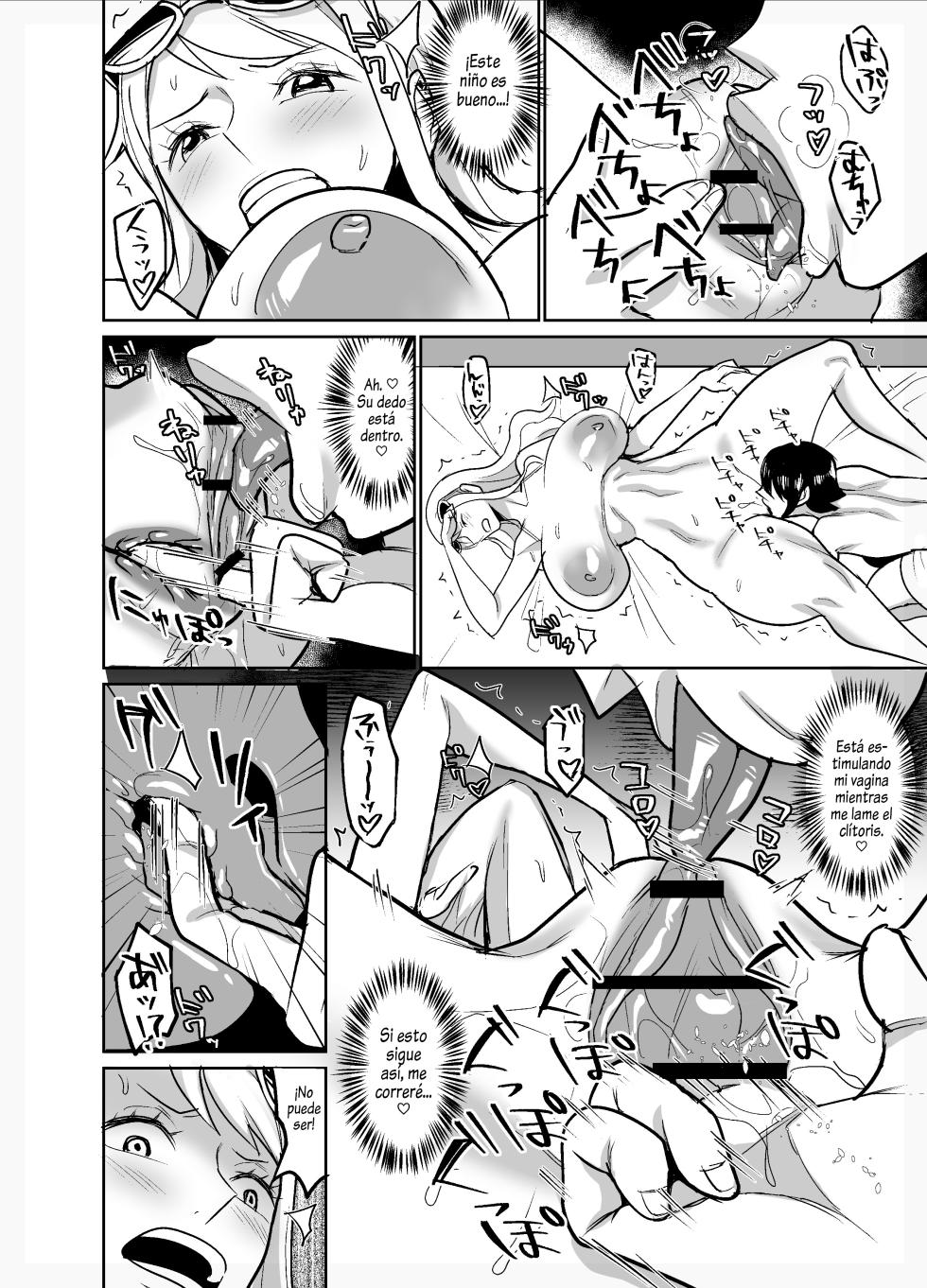 [REM9 (Hamiltan)] NamiRobi OneShota Vacance | NamiRobi OneShota Vacaciones (One Piece) [Spanish] [Al Chile no Sé Scan] [Digital][v2] - Page 13