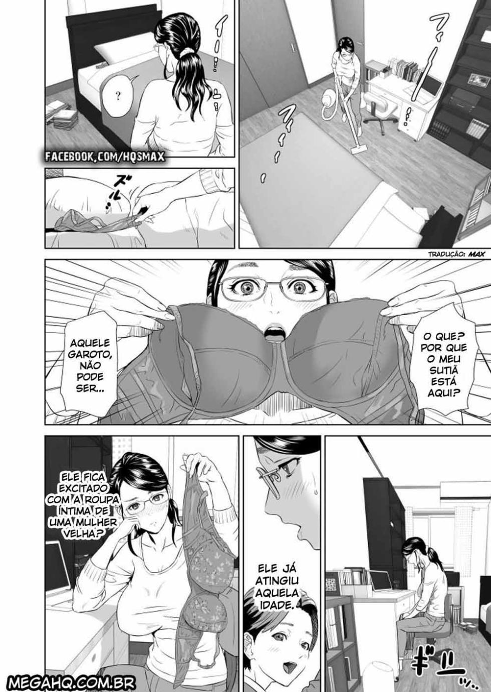 [Hyji] Kinjo Yuuwaku Teruhiko to Okaa-san Hen Joshou + Zenpen + Kouhen [Portuguese-BR] - Page 3
