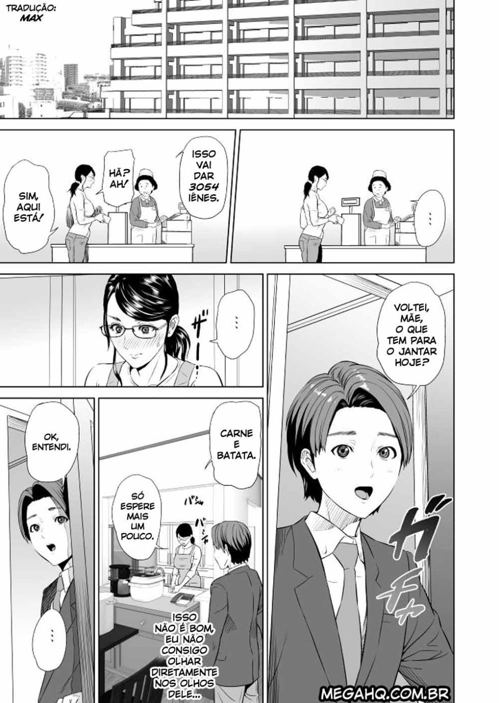 [Hyji] Kinjo Yuuwaku Teruhiko to Okaa-san Hen Joshou + Zenpen + Kouhen [Portuguese-BR] - Page 6