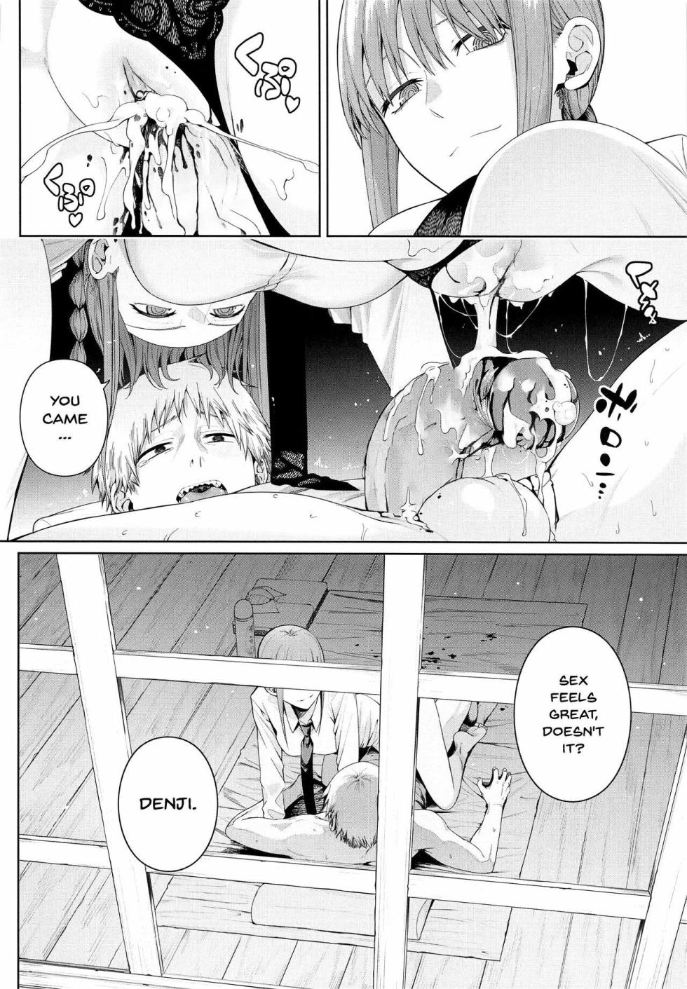 [Bad Mushrooms (Chicke III, 4why)] Kusarinoko Katsurei | Chainsaw Circumcision (Chainsaw Man) [English] [Decensored] - Page 13