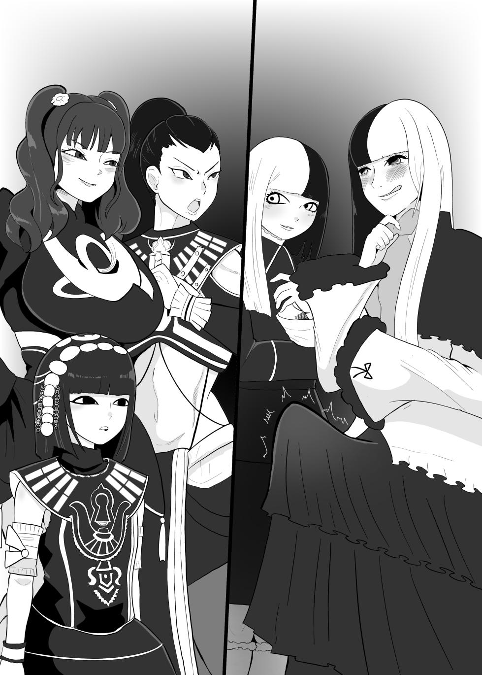 [creople] Meikoku shimai VS Stomach kyoudai (Kamen Rider) - Page 6