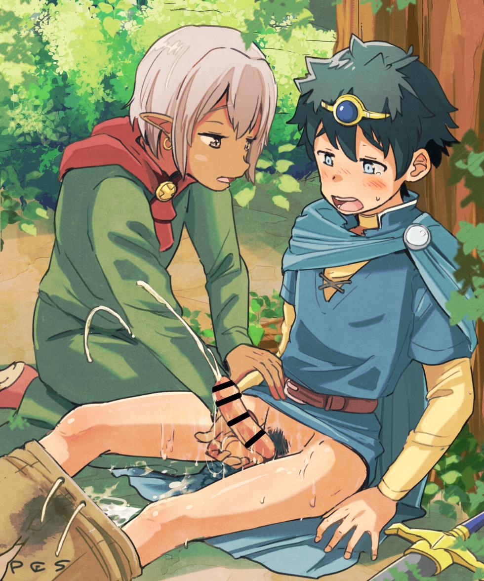 [Pes] 精液が止まらなくなってしまった勇者さま - Page 9