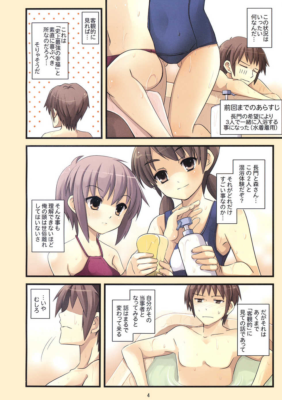 (COMIC1☆2) [OVERALL (Yu-ji)] Nagato Safe Mode 3 (Suzumiya Haruhi no Yuuutsu) - Page 3