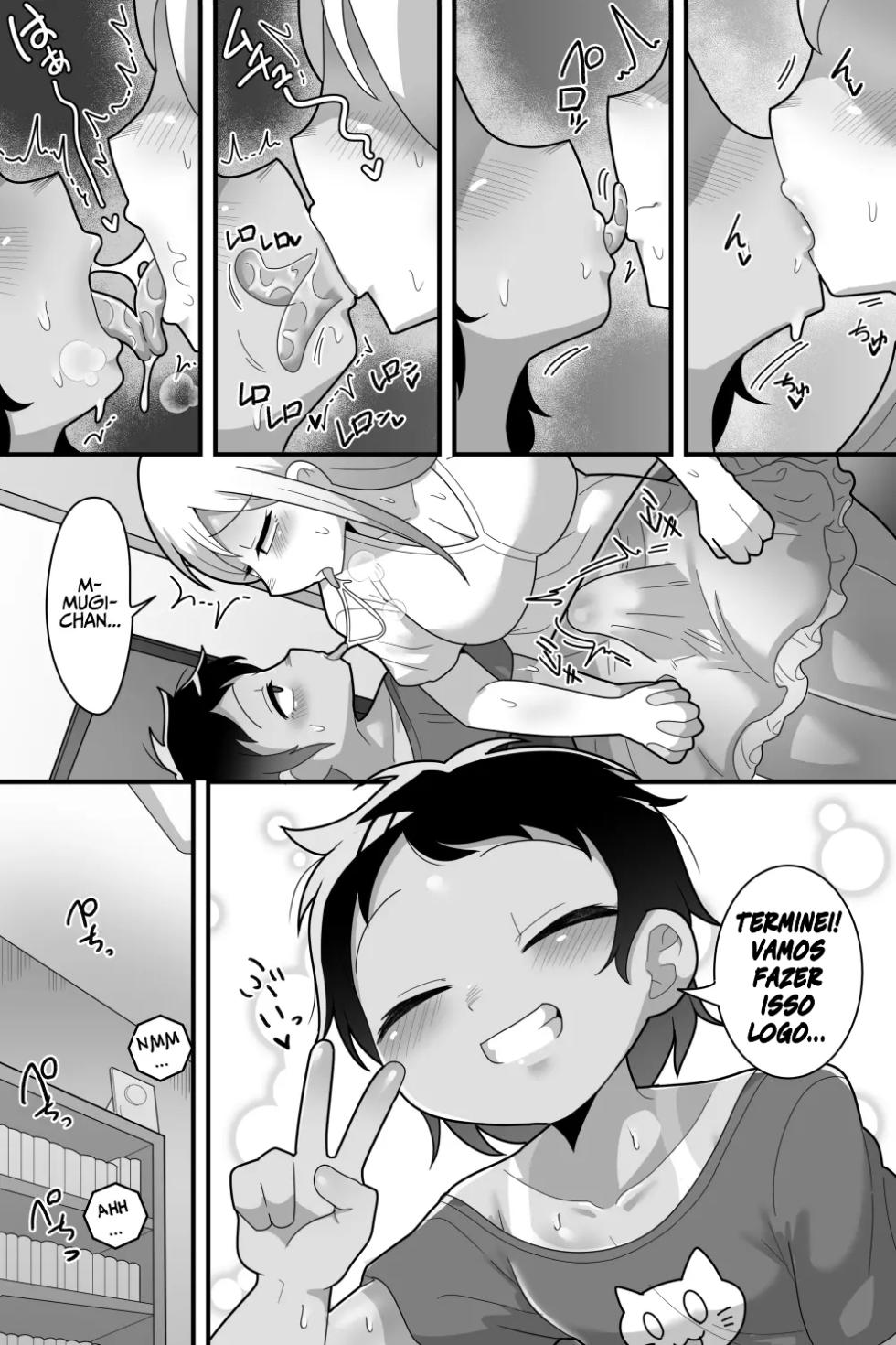 [Dakkoku Kidoutai S.A.C (Dakkoku Jiro)] Daisuki na Kinjo no Yasashii Onee-chan ga Futanari datte node Senyou Onaho ni Narimashita [Portuguese-BR] [Bocchi Tradução] - Page 31