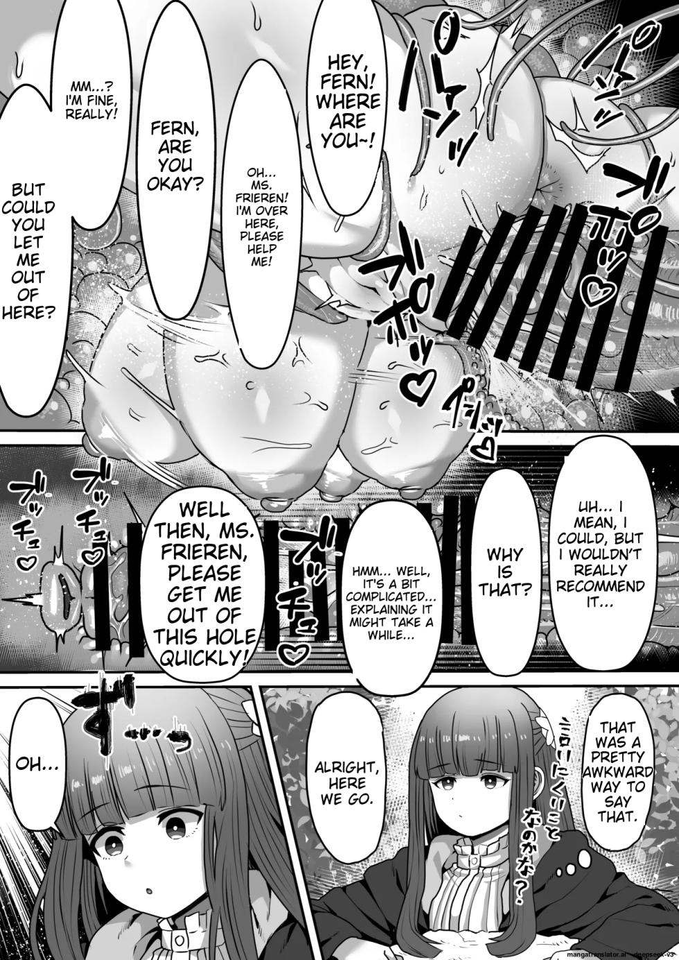[Sei no mamono (Sema)] Frieren and the Sensory Deprivation Hole (Sousou no Frieren) [Digital] - Page 40