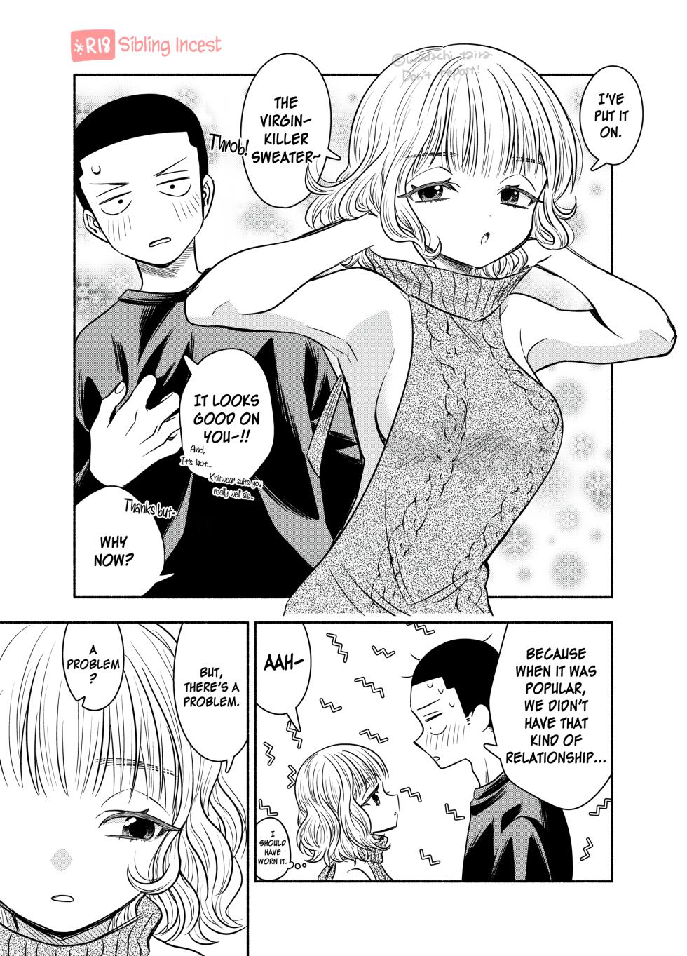 [Wadachi Taira] Doutei o Korosu Sweater | Virgin Killer Sweater [English] [CarlJPTL] - Page 1