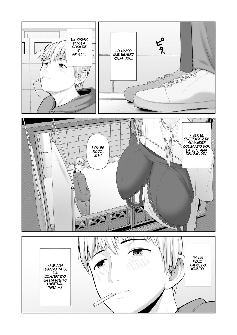[kotobuki] Yuujin no Hahaoya ni Fudeoroshi Saremashita | La Mamá de Mi Amigo Me Quitó la Virginidad [Spanish] [K-le Traducciones] - Page 6