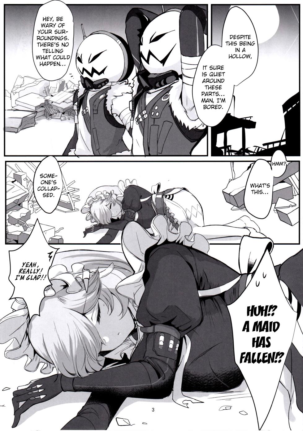 (C105) [Hello Girls! (10eki)] Rina ga Hidoi Me ni Au Hanashi | A Tale of Rina's Terrible Experience (Zenless Zone Zero) [English] {brolen} - Page 2