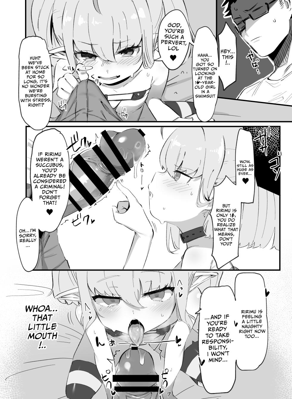 [Utsusumi Onsen (Utsusumi Kio)] Motto! Ririmu to Asobou? | Let's Play with a Succubus One More Time? (Makaino Ririmu) [English] [Telegram_COHQTG] [Digital] - Page 5