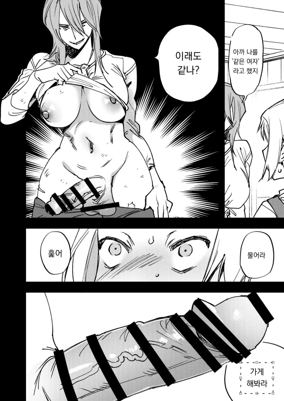 [Tosha Pink (Chimeda)] Omae wa Watashi no Chinpo ni wa Katenai Shikashi Watashi no Chinpo Igai no Subete ni Kateru | 너는 내 자지에는 이길 수 없다 하지만 내 자지를 제외한 모든 것을 이긴다 [Korean] [도레솔] - Page 15