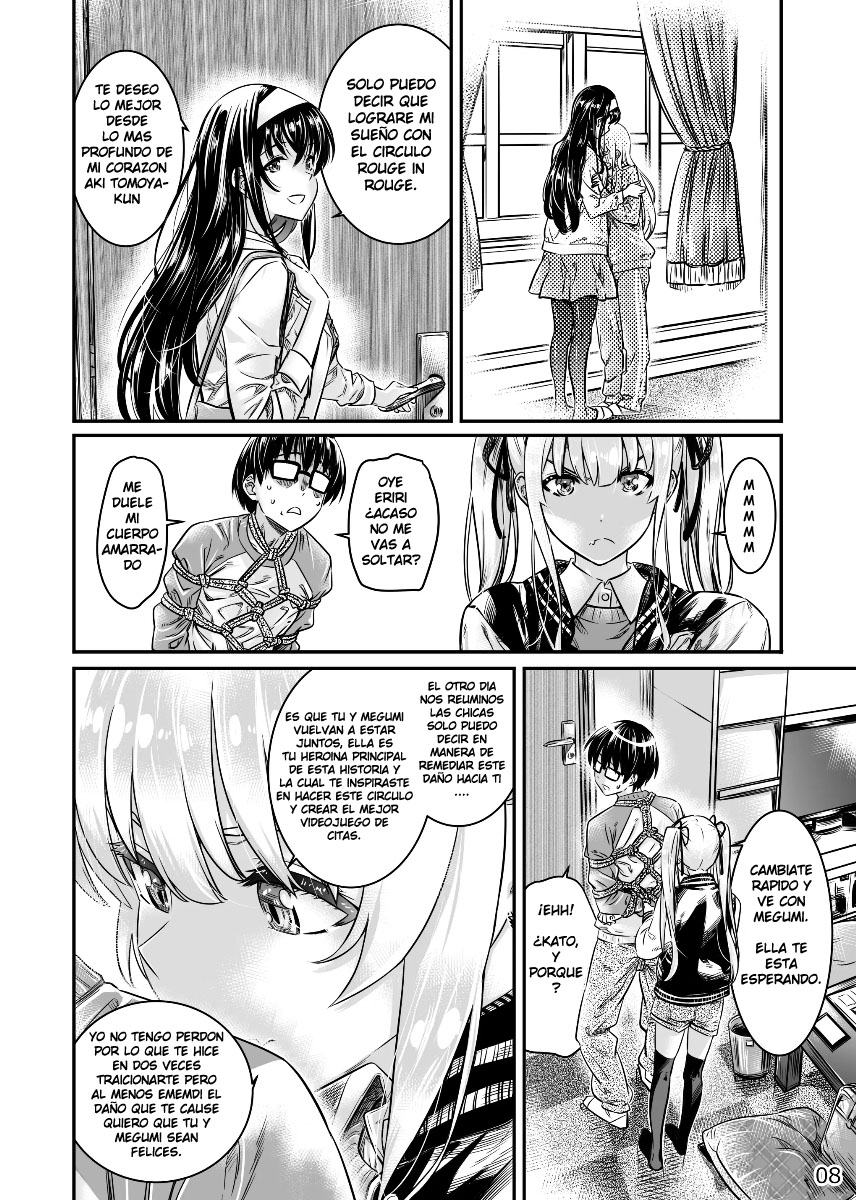 [MARUTA Production (MARUTA)] Saenai Heroine Series Vol. 10 Saenai Kanojo no Tsukurikata (Saenai Heroine no Sodatekata) [Spanish] - Page 6