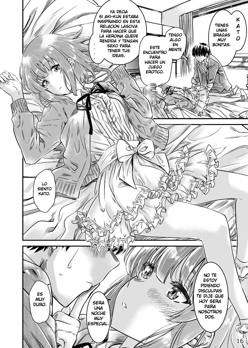 [MARUTA Production (MARUTA)] Saenai Heroine Series Vol. 10 Saenai Kanojo no Tsukurikata (Saenai Heroine no Sodatekata) [Spanish] - Page 14