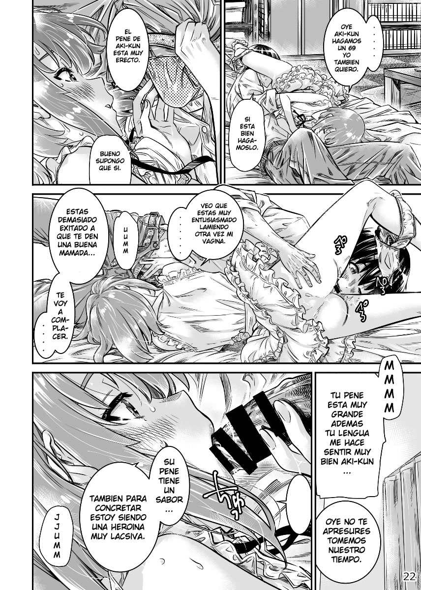 [MARUTA Production (MARUTA)] Saenai Heroine Series Vol. 10 Saenai Kanojo no Tsukurikata (Saenai Heroine no Sodatekata) [Spanish] - Page 20