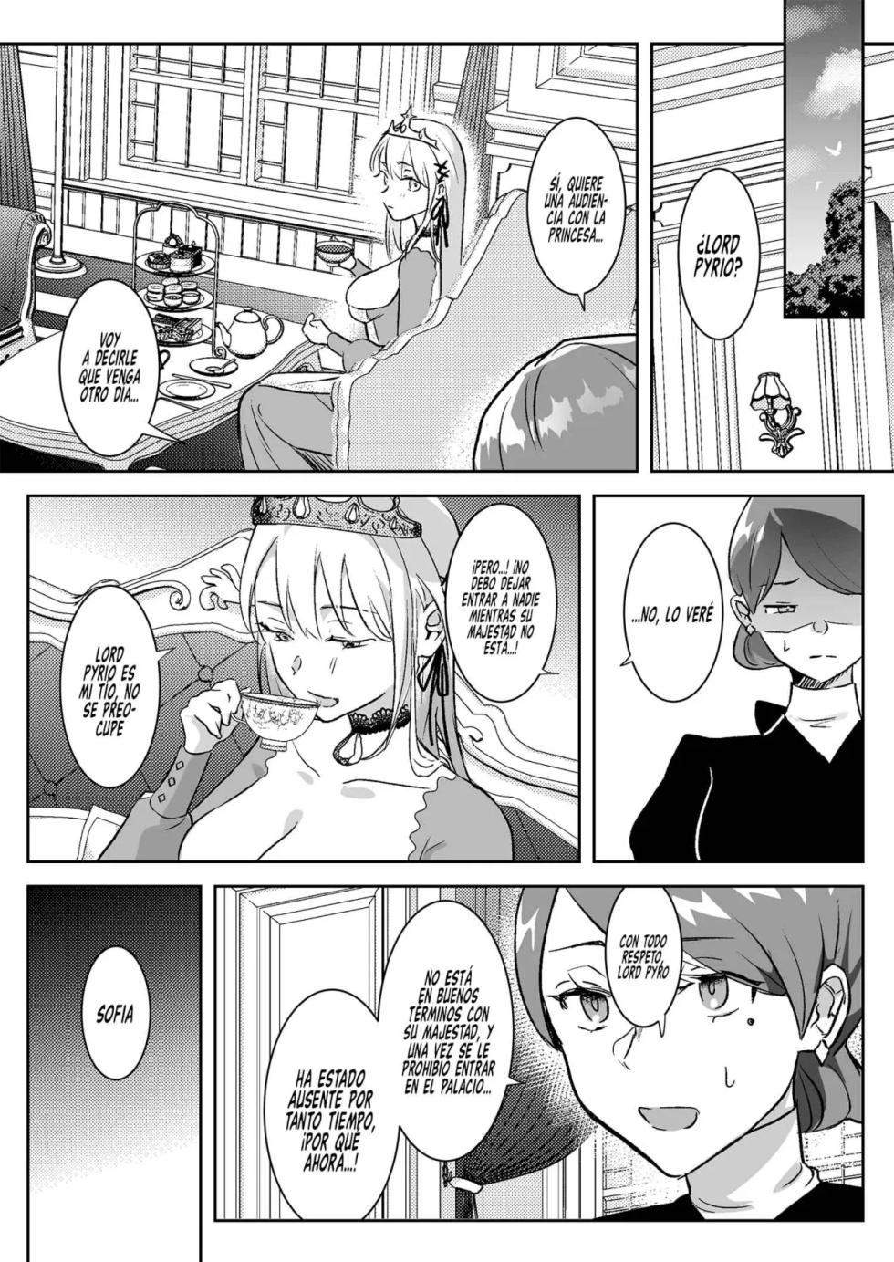 [Yoshida Killy] Oujo Kanraku | La Caída de una Princesa [Spanish] [RobertoTH] [Digital] [Ongoing] - Page 7