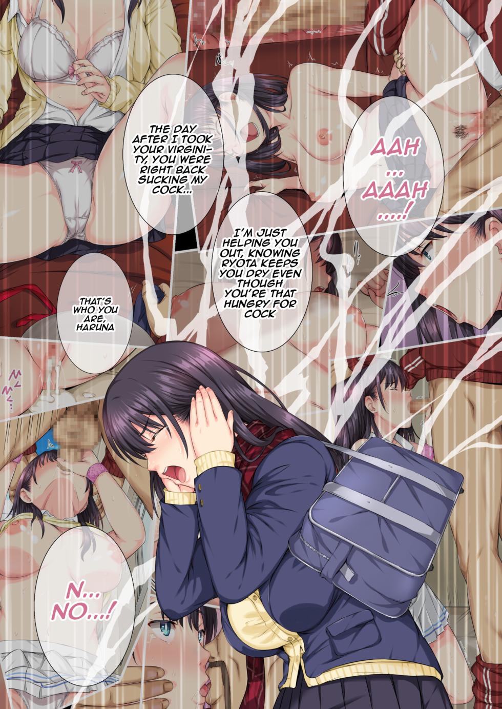 [Rokumarusou (Sanrokumaru)] Soshite Watashi wa Kyou mo Ano Otoko ni Taberareru Zoku | And So Today I'm Once Again Being Sexually Devoured By That Man 2 [English] {Doujins.com} [Decensored] - Page 5
