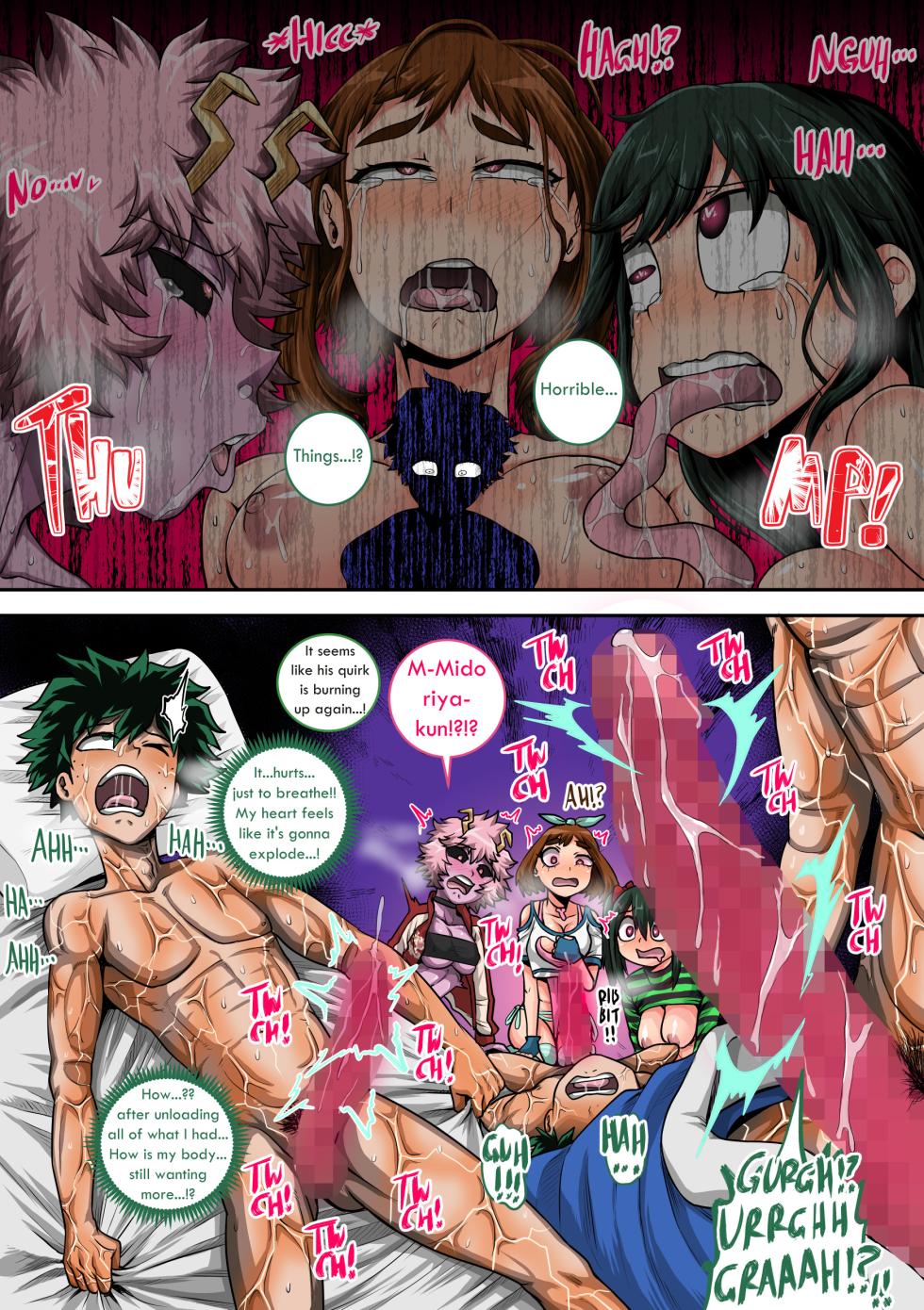 [Juicebox Koujou (Juna Juna Juice)] Boku no Harem Academia Ch. 8: Kanojo-tachi no Kesshin (kouhen) (Boku no Hero Academia) - Page 14