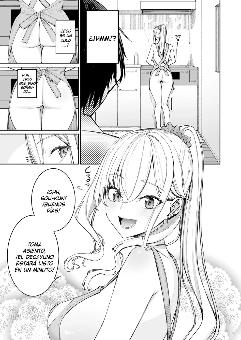 [Coffee Maker (Asamine Tel)] Gal o Yome ni Shitara Mainichi ga Ero Saikou datta. - When I married a gal, every day was the best erotic experience. | Cuando me♥casé con una gal, cada día fue la mejor experiencia erótica. [Spanish] [Kejotan] [Digital] - Page 13