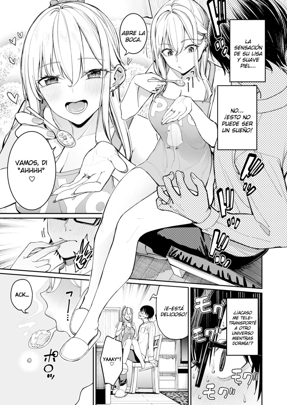[Coffee Maker (Asamine Tel)] Gal o Yome ni Shitara Mainichi ga Ero Saikou datta. - When I married a gal, every day was the best erotic experience. | Cuando me♥casé con una gal, cada día fue la mejor experiencia erótica. [Spanish] [Kejotan] [Digital] - Page 15