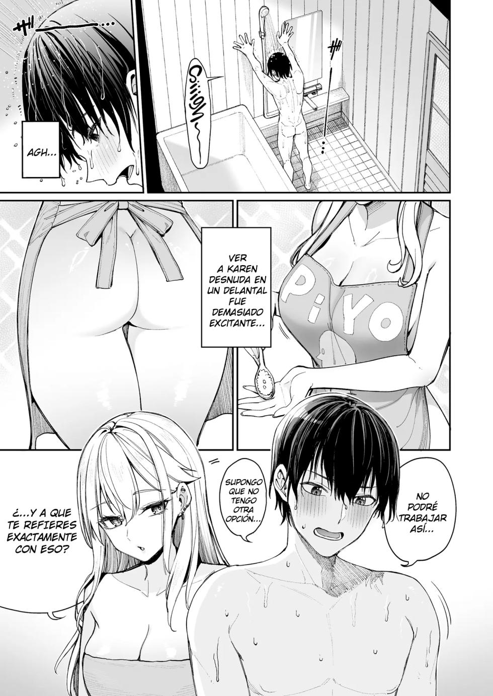 [Coffee Maker (Asamine Tel)] Gal o Yome ni Shitara Mainichi ga Ero Saikou datta. - When I married a gal, every day was the best erotic experience. | Cuando me♥casé con una gal, cada día fue la mejor experiencia erótica. [Spanish] [Kejotan] [Digital] - Page 19
