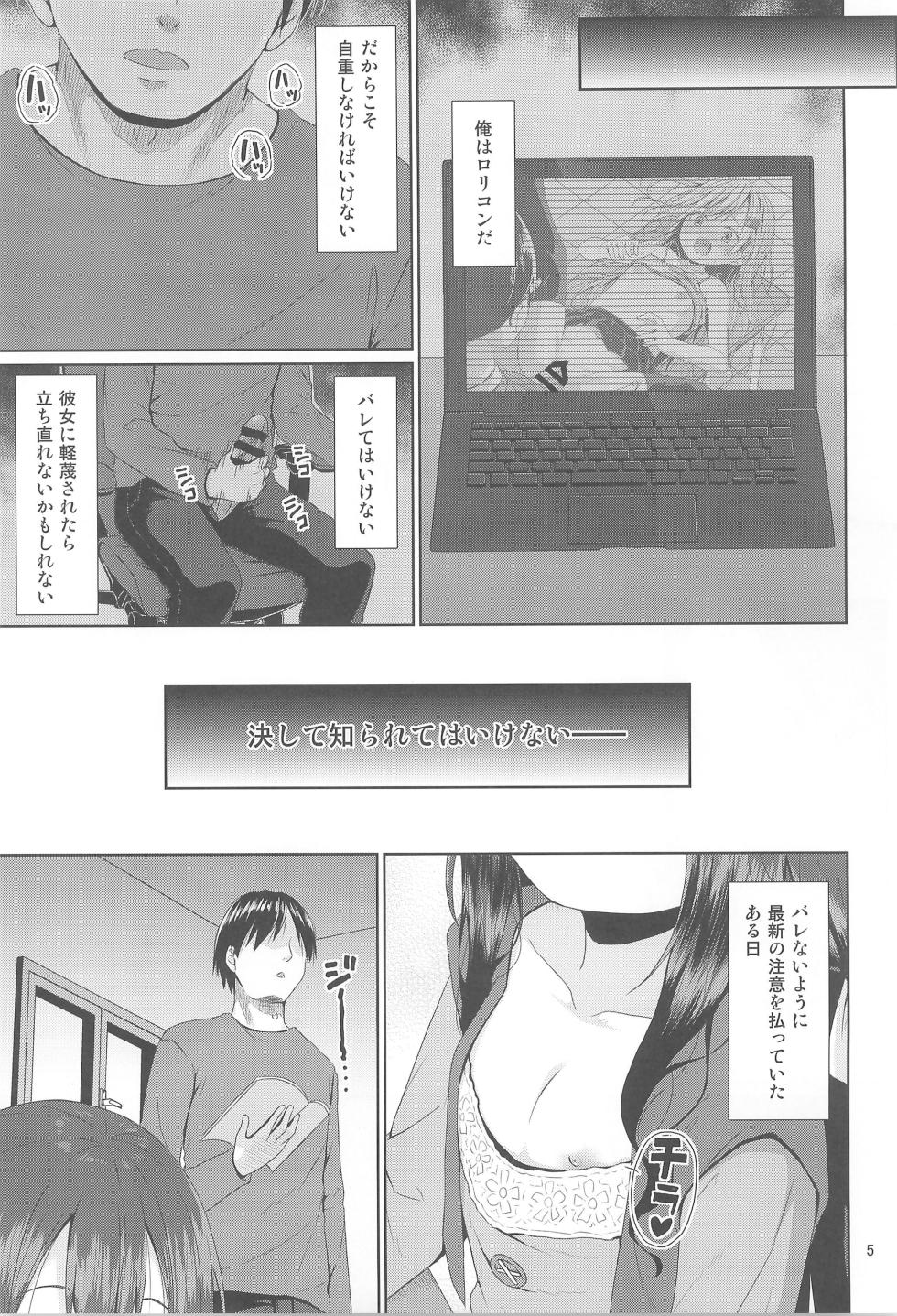 (C105) [Azure (Kagonotori)] Mitame wa Seiso na Loli Bitch-chan - Page 5