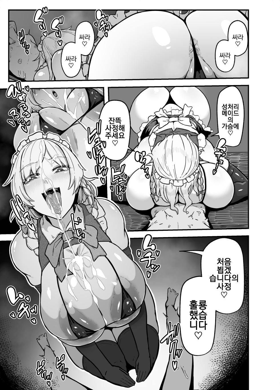 [Starraisins] 『Sakuya-san no Maid Kenshuu』"Matome" (Touhou Project) [Korean] - Page 9