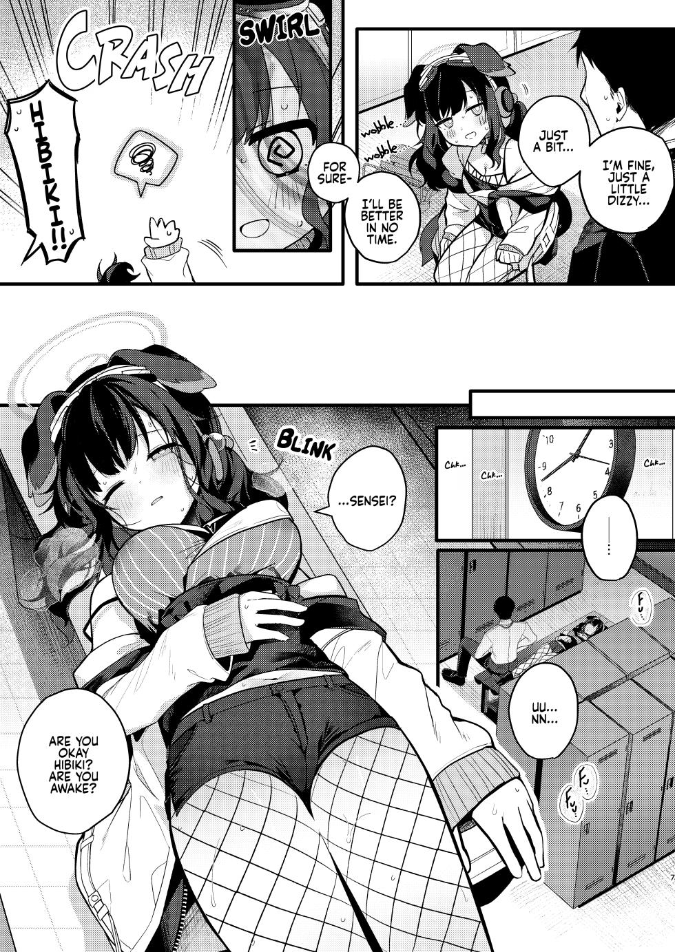 [Chocolate Synapse (Shika Yuno)] Nekoduka Hibiki ha Kyou mo Kotowarenai | Hibiki Nekozuka can't refuse today (Blue Archive) [English] [Digital] - Page 7