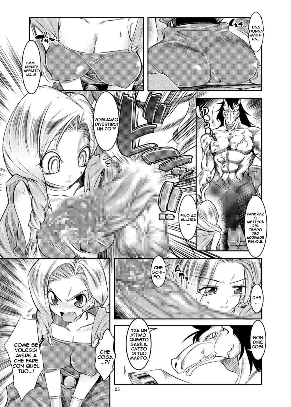 (COMIC1☆3) [Kaientai (Shuten Douji)] Medapani Quest Bianca-hen (Dragon Quest V) [italian] - Page 4