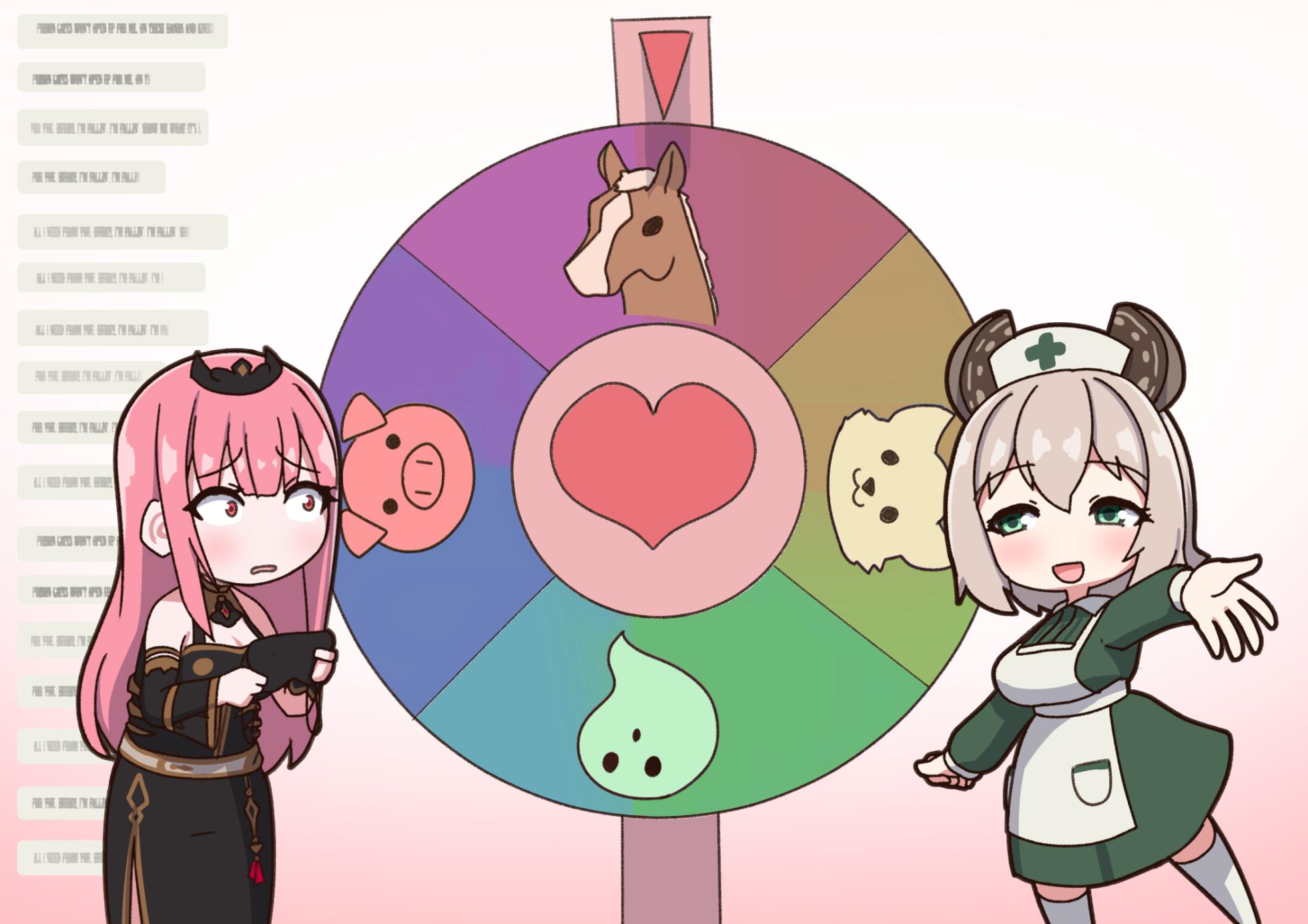 kulettula/クェッツァー Mori Calliope and Nimi Nightmare horse game (JP text and English Translation) - Page 34