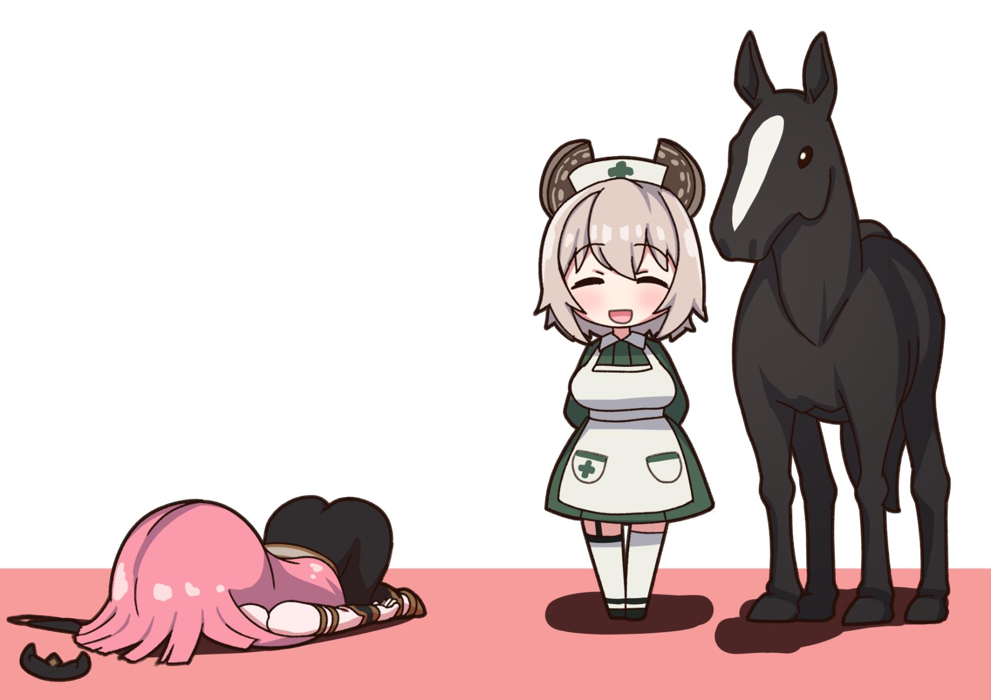 kulettula/クェッツァー Mori Calliope and Nimi Nightmare horse game (JP text and English Translation) - Page 38