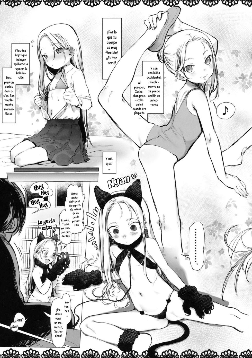 [Rinjuu Circus (Haguhagu)] Re׃Welcome Sashachang ~Personal photo session~ | Bienvenida de Vuelta, Sasha-chan ~Sesión personal de fotos~ [Spanish] [Hs enfermos] - Page 8