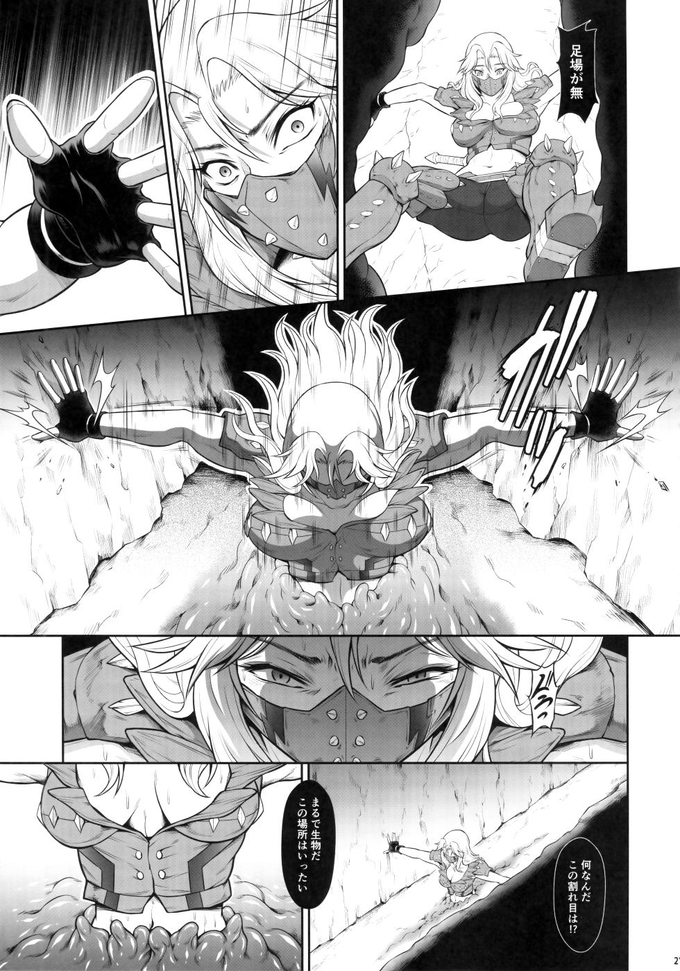 (C105) [Yokohama Junky (Makari Tohru)] Solo Hunter no Seitai WORLD 12 (Monster Hunter) - Page 20