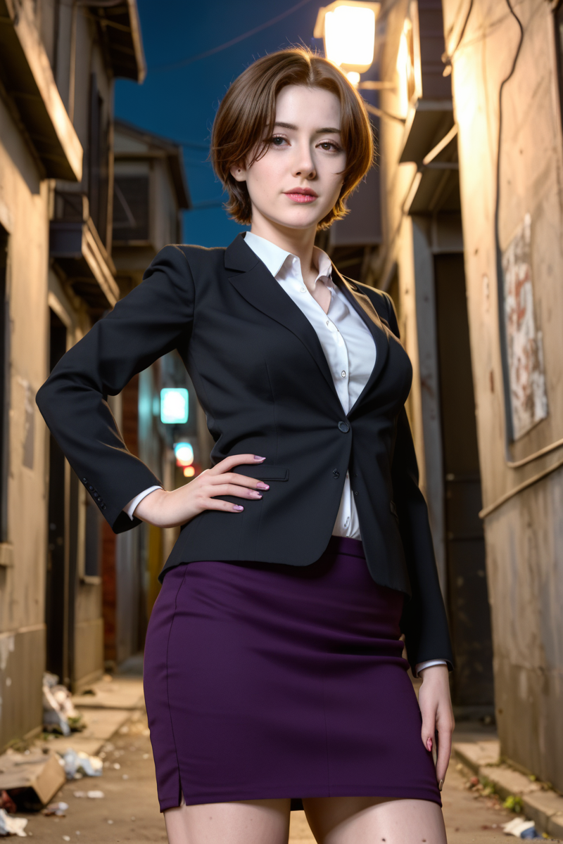 女教師紫花子～人格崩壞強制改造～ [AI Generated] - Page 9