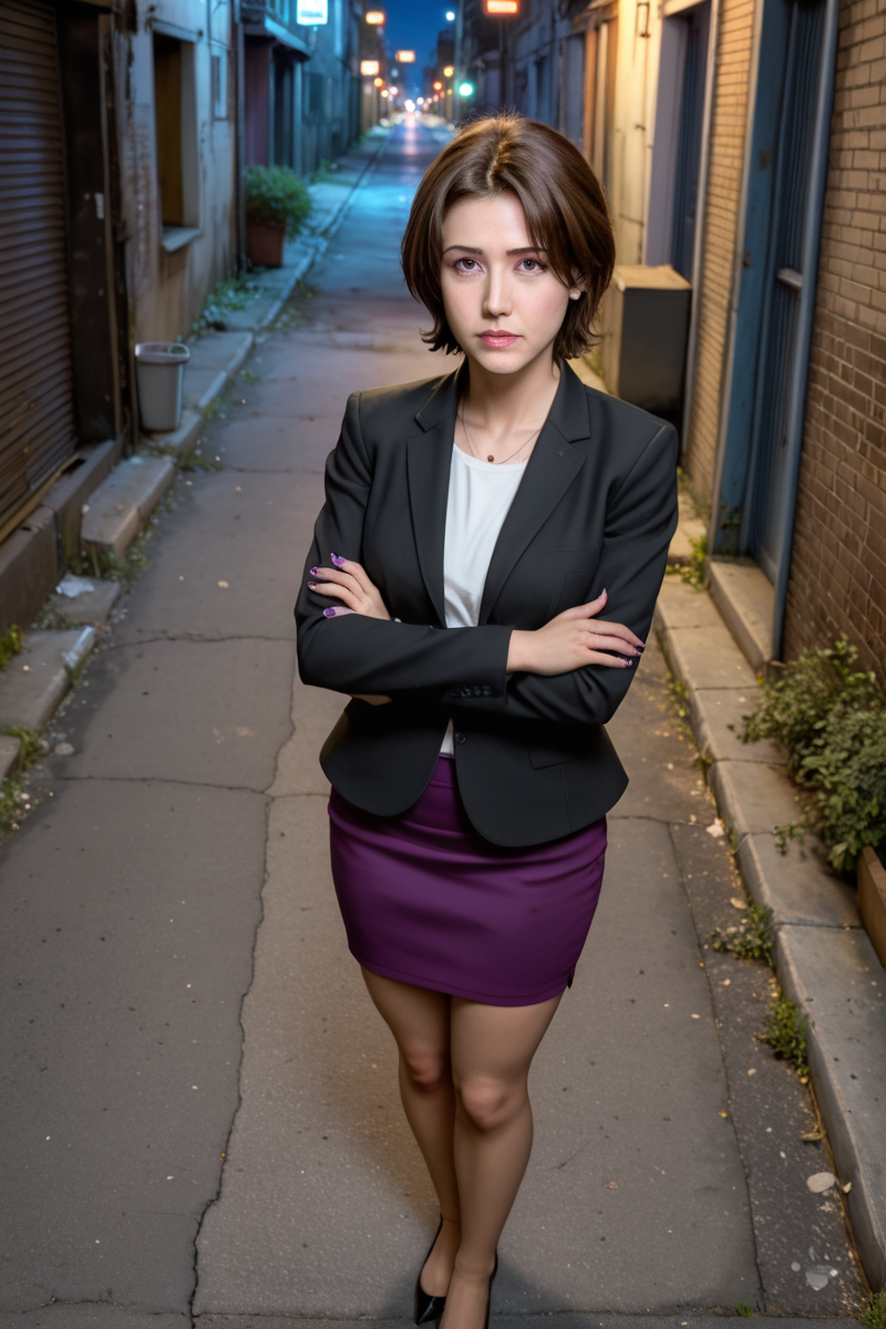 女教師紫花子～人格崩壞強制改造～ [AI Generated] - Page 11